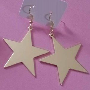 Gold Star Earrings